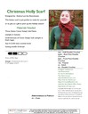 Christmashollyscarf