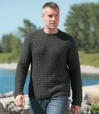 Louet-menstexturedpullover