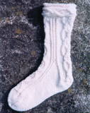 Aran_clog_socks