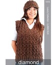 Diamond-1415-llamasilkvneckvestandcap